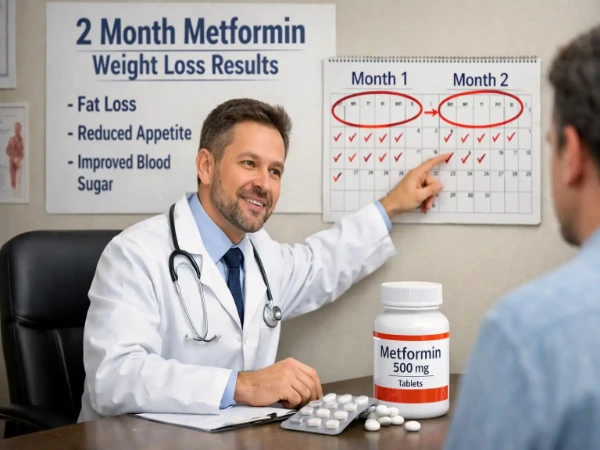 2 month metformin weight loss results