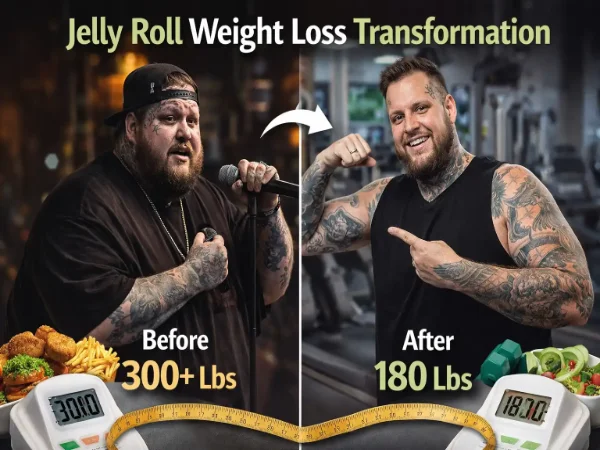 jelly roll weight loss transformation